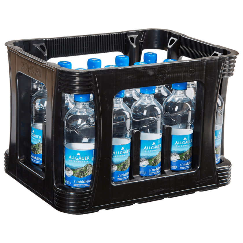 Allgäuer Mineralwasser Medium 20x0,5l